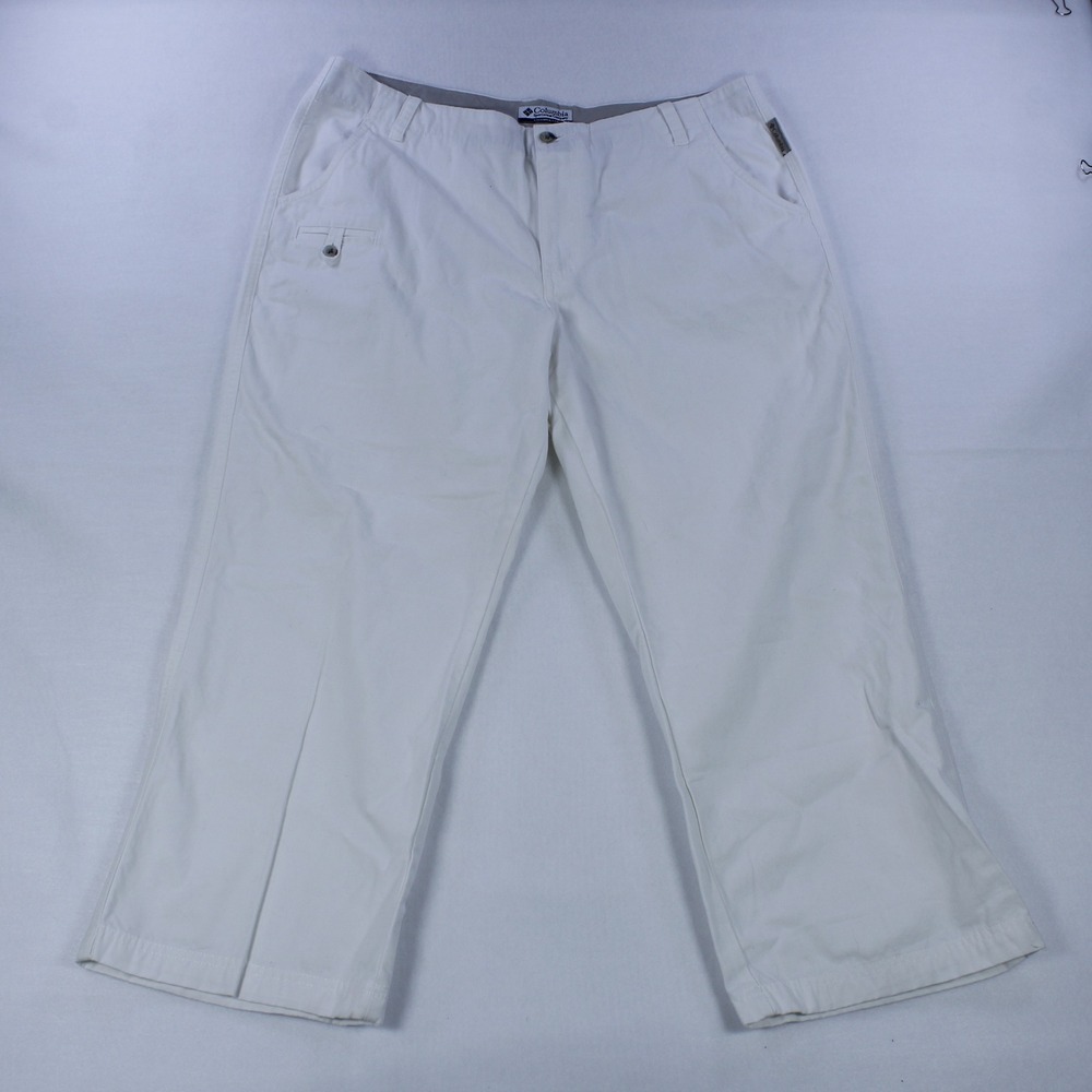 Columbia Women's Capri Pants - White - Outdoor / Hiking Style, Size 14